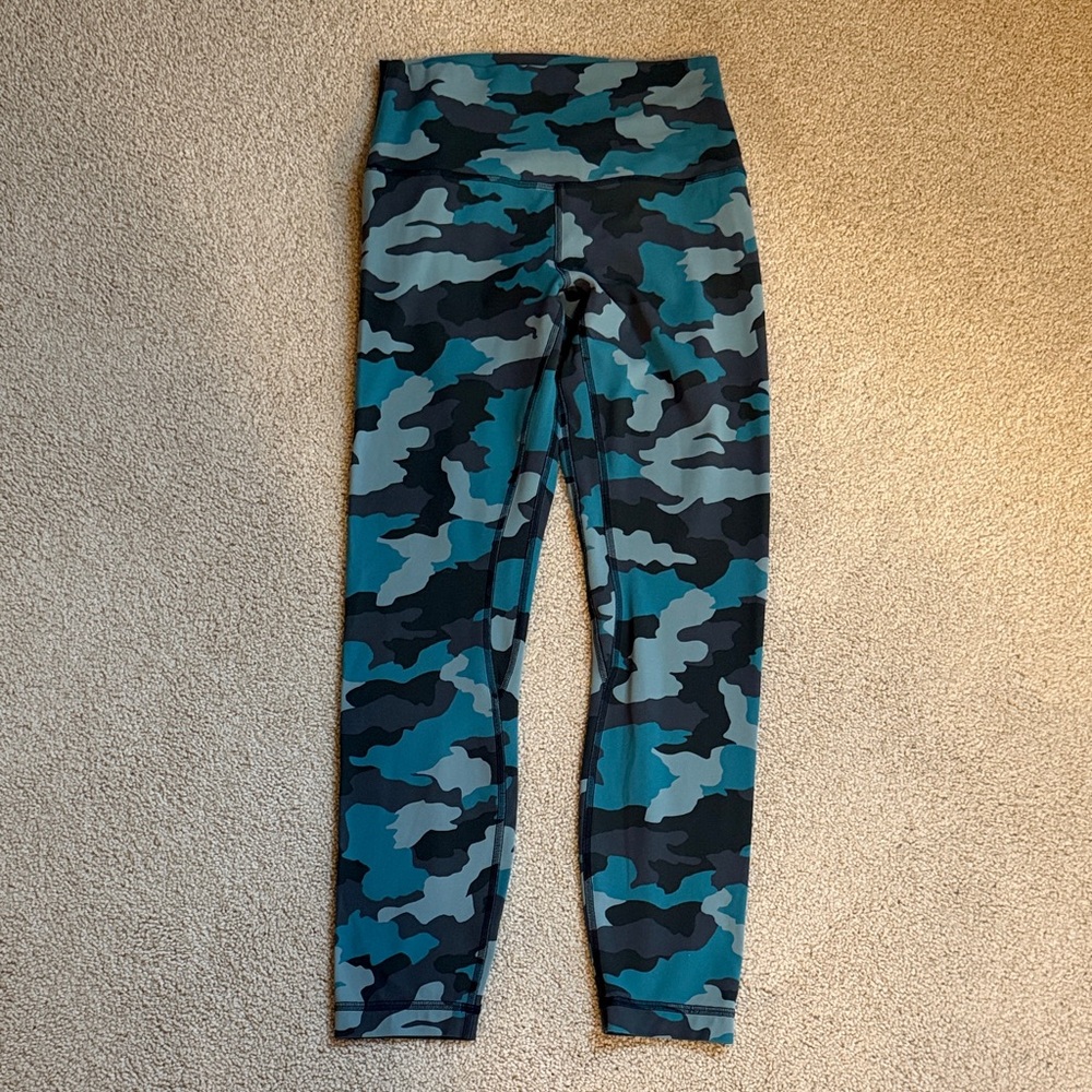 Lululemon Align Green Camo Leggings